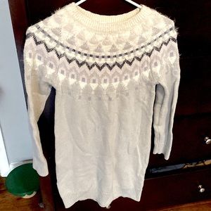 Gap kids sweater dress girls size M